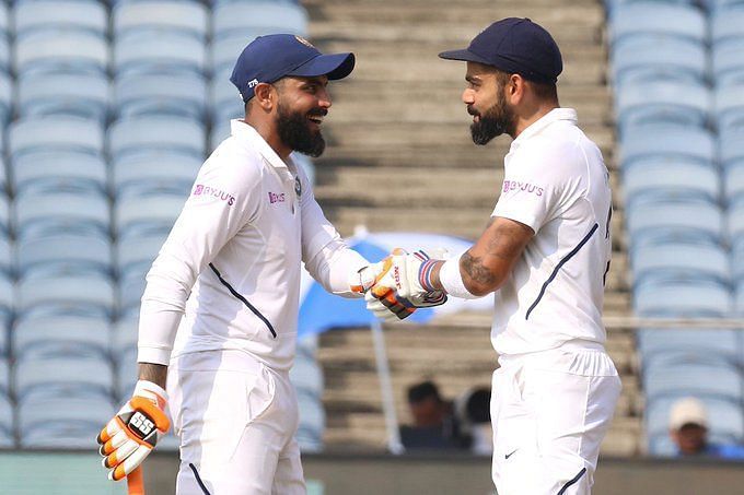 विराठà¤à¥à¤¹à¤²à¥ à¤à¤µà¤ रविà¤à¤¦à¥à¤° à¤à¤¡à¥à¤à¤¾ (Photo: BCCI)